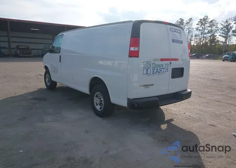 2020 Chevrolet Express Cargo Rwd 2500 Regular Wheelbase Wt из США, поврежденный, VIN 1GCWGAFP4L1248122